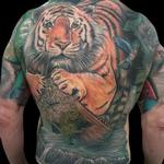 Tattoos - Tiger Backpiece Tattoo - 119570